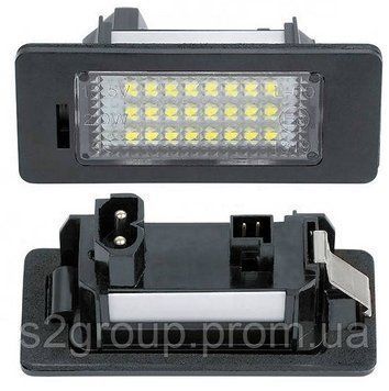 BMW X6 E71 08-14 підсвітка номера світлодіодна LED 2 шт. ліхтар освітлення заднього номерного знака плафон 1831907698 фото