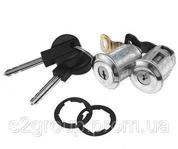Peugeot Partner 1996-2009 замки у двері вставки личинки 2 шт. ліва права серцевина циліндр 252522 77645783 819859970 фото