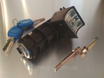 Fiat Albea 2002- замок зажигания с ключами на широкие контакты вставка личинка запалювання 566409650 фото