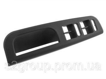 VW Golf 4 IV 97-03 ручка дверей передня ліва панель тримач під кнопки обшивка внутрішня накладка кожух 1526673309 фото