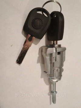 VW Polo 4 9N 02-08 передня права вставка замка двері серцевини личинки з ключами 6Y0898168E 107837168KA 914020845 фото