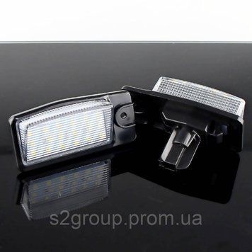 INFINITI FX35 FX37 09-підсвітка номера світлодіодна LED 2 шт. ліхтар освітлення заднього номерного знака плафон 1831909069 фото