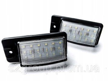 Infiniti EX підсвітка заднього номера LED 2 шт., ліхтар підсвічка номерного знака 1719861305 фото