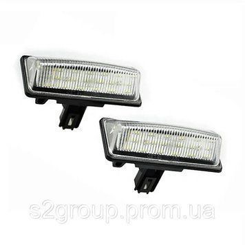 Nissan Rogue 2008-2012 підсвітка номера світлодіодна LED 2 шт. ліхтар освітлення заднього номерного знака плафон 1831909081 фото
