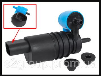 VW Multivan 5 V 03 &mdash; моторчик омивача скла переднього заднього водяного насос омивача системи очищення вікон 1005858682 фото