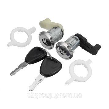RENAULT MEGANE 95-02 вставки замків двері серцевини личинки з ключами 6007Z19 вкладка 944996342 фото
