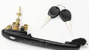 Зовнішня передня ліва ручка дверей VW POLO 6N HB 6N2 (1994&ndash;2001) 821109939 фото