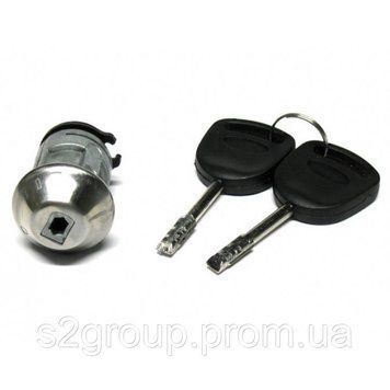 Ford Fiesta Mk3 89-96 GFJ JAS JBS F3L замок запалювання з ключами вставка личинка серцевина 30856003 1532004 851221966 фото