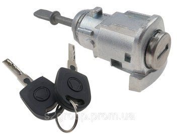 VW Passat B5 96-05 передня ліва вставка замок дверей серцевина личинка з ключем 113573 3B0837167 113573755 867609162 фото