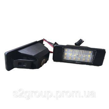 NISSAN Rogue 17-19 підсвітка номера світлодіодна LED 2 шт. комплект-ліхтар педсветка номерного знака діодна 1500047812 фото