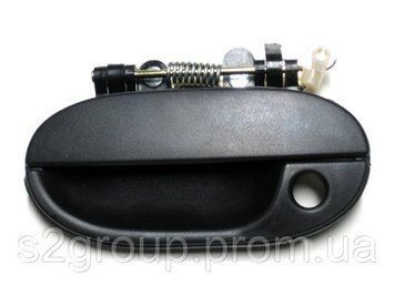 Зовнішня передня ліва ручка дверей Hyundai Accent (1994&ndash;1999) з циліндриком 584440175 фото