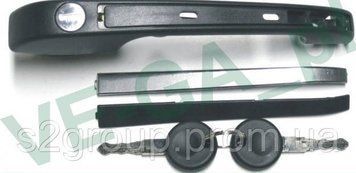 Зовнішня передня права ручка дверей (з ключами) VW Golf II (1984&ndash;1991) 561268637 фото